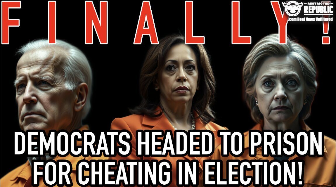 FINALLY!! Democrats Headed To Prison For Cheating In Election! 
